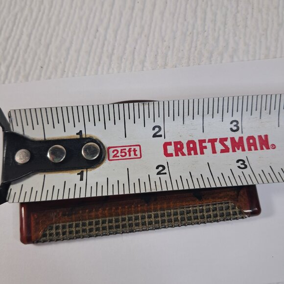 Collins Fabric and Sweater Comb D-Fuzz-It brown faux tortoiseshell Vintage - Picture 8 of 8